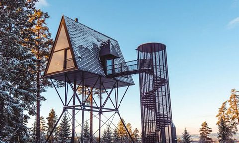 pan treetop cabins norway cabin rental 3