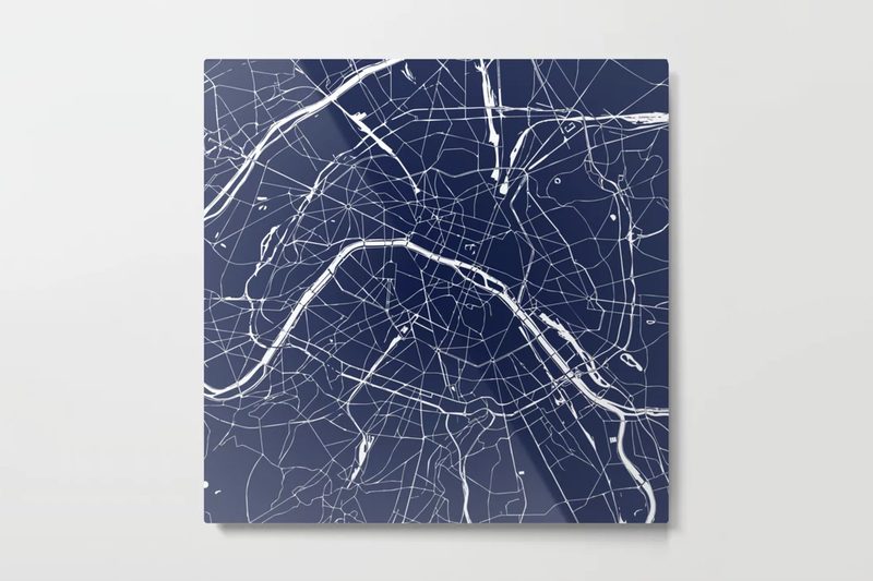 minimal street map