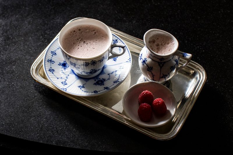 Raspberry Ripple Snow