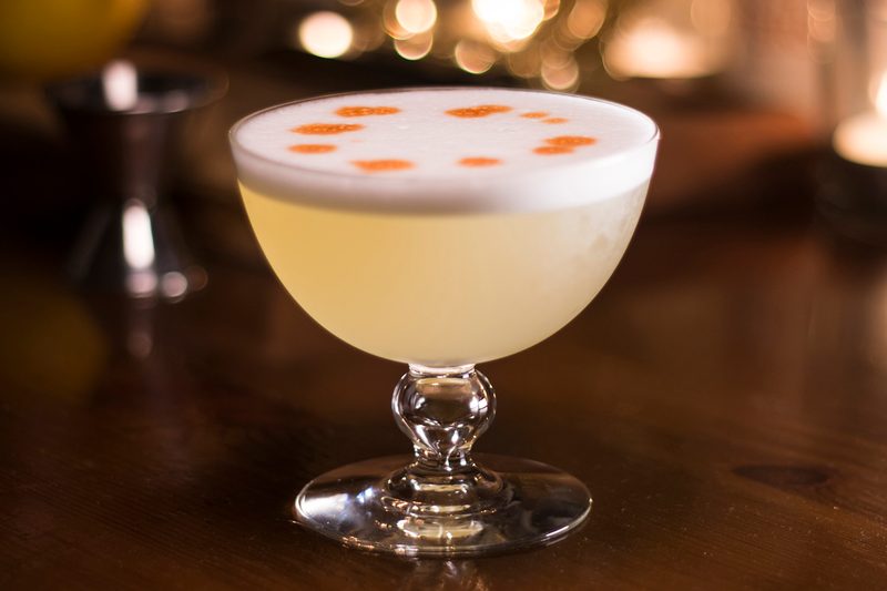 Slivovitz Sour Cocktail
