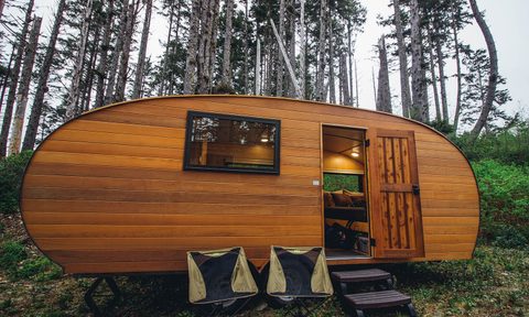 hoh rainforest caravan cabins unique for glamping getaway near the in kaloch  washington hub 1