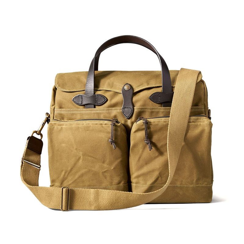 24-Hour Tin Cloth Briefcase by Filson