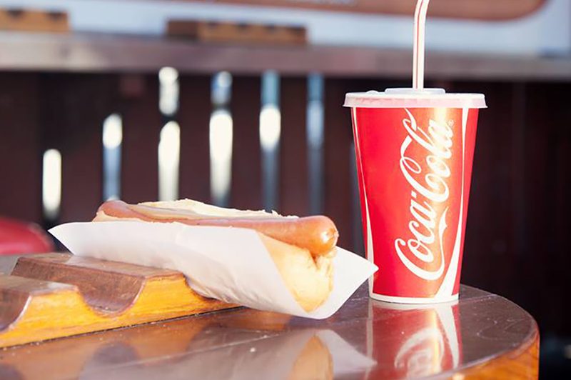 B&aelig;jarins Beztu Icelandic hot dog
