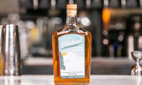 best liqueur townsends distillery bluebird alpine liqueur