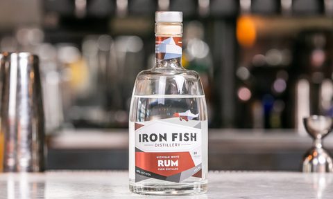 best american white rum unaged  iron fish distillery michigan 3x2