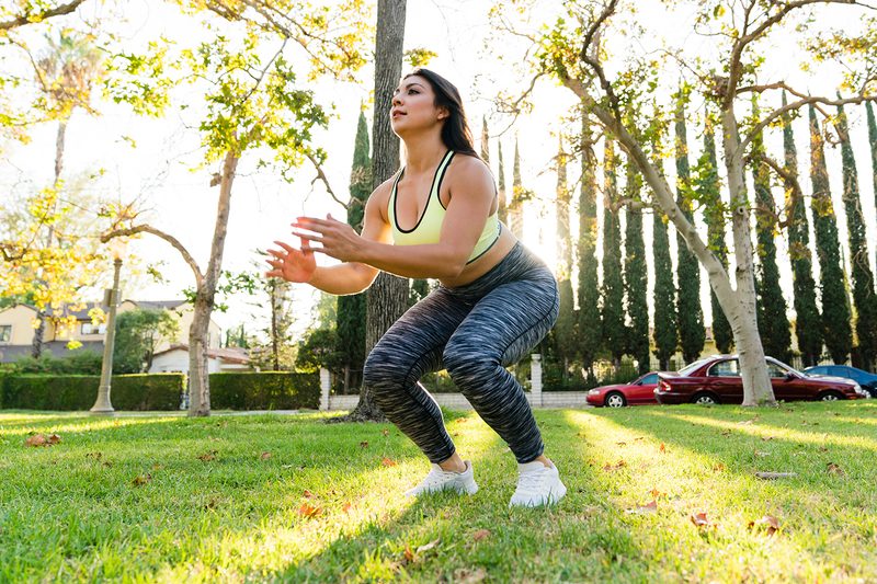 Calisthenics Squat to High Kick