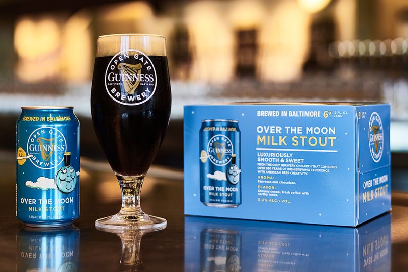 guiness over the moon milk stout