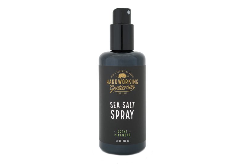 hardworking gentlemen sea salt spray