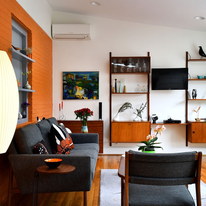 An interior of a home.