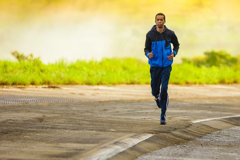 running road