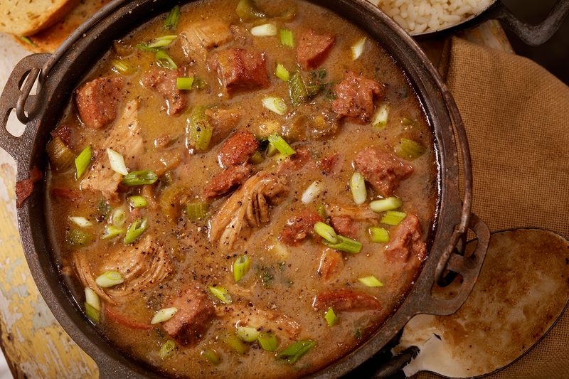 chicken and sausage gumbo