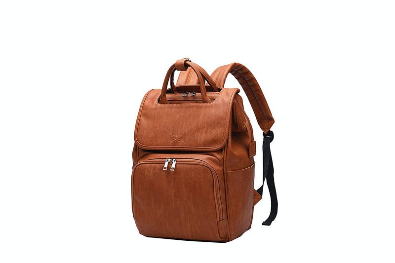 Citi Babies Explorer Faux Leather Diaper Backpack