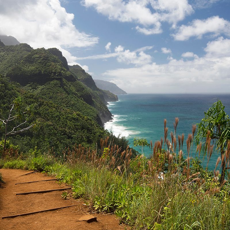 Kalalau Trail Na Pali Coast Kauai Hawaii