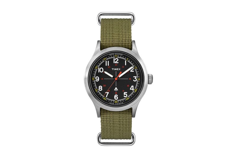 Timex x Todd Snyder Military-Inspired Fabric Strap Watch