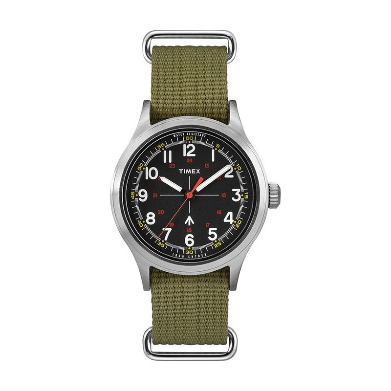 Timex x Todd Snyder Military-Inspired Fabric Strap Watch