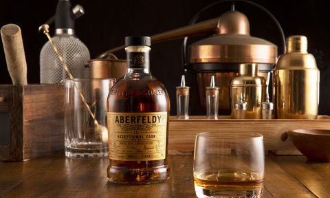exceptional cask series aberfeldy 18 with dram