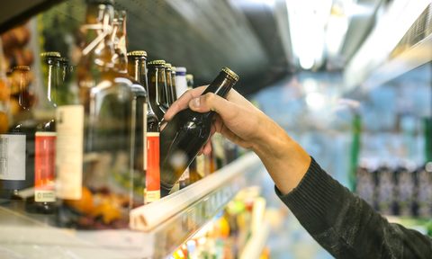 beer aisle store