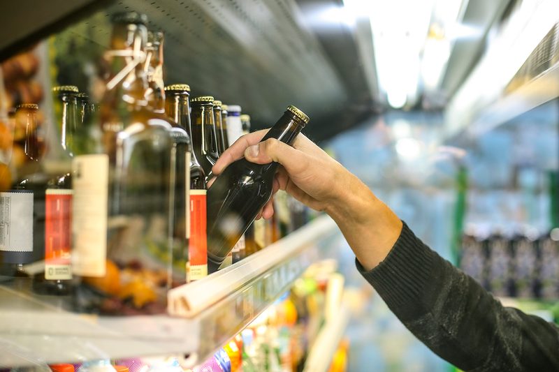 beer aisle store