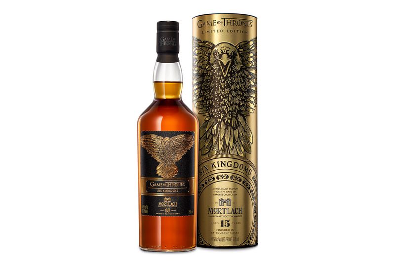 Game of Thrones Six Kingdoms Mortlach Aged 15 Years Bottle Packaging