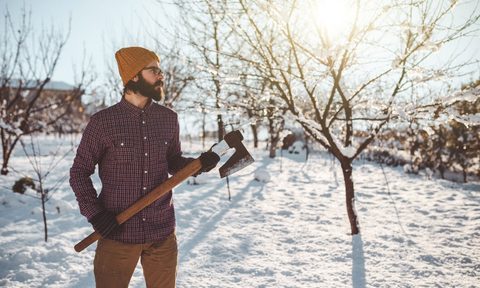 Gearing Up to Cut Down Your Own Xmas Tree