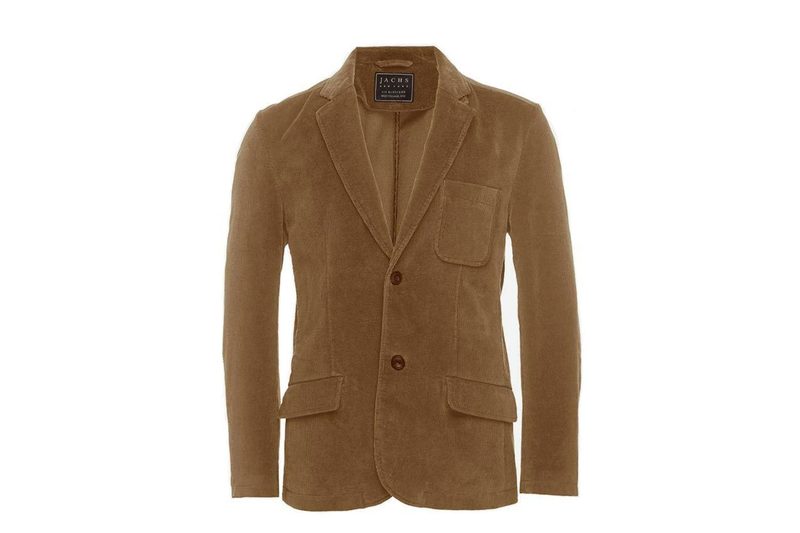 JACHS NY Khaki Corduroy Stretch Blazer