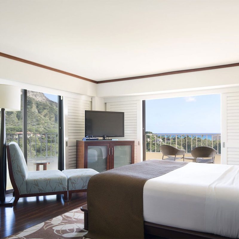 A room at The Lotus in Honolulu.