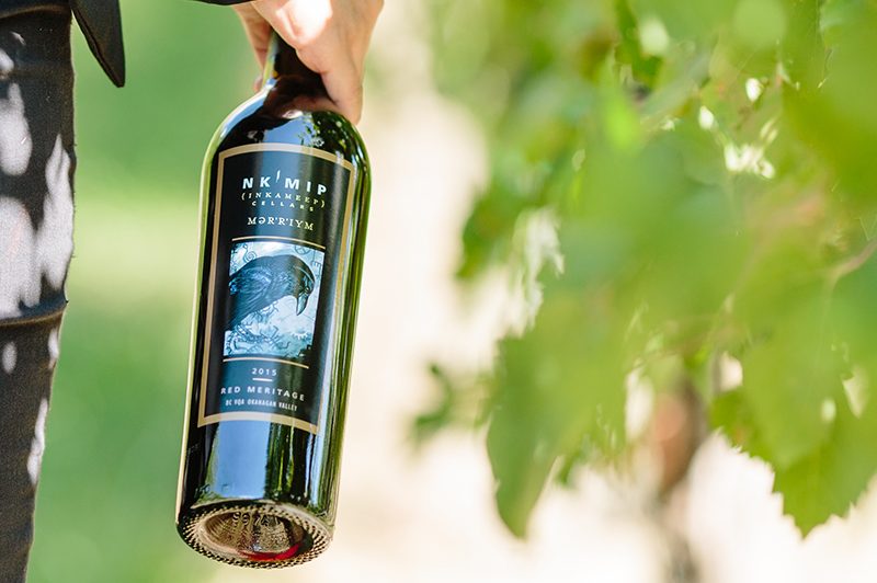 NkMip Cellars bottle