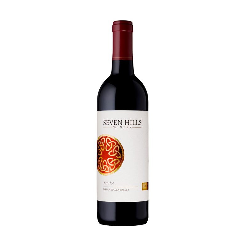 Seven Hills Winery Walla Walla Valley Merlot bottle.