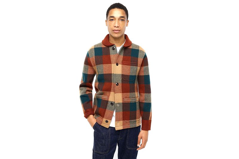Wallace and Barnes Boiled Merino Wool Chore Jacket