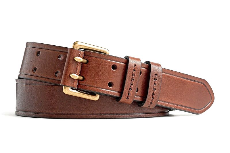 Wallace and Barnes Double-Pronged Leather Belt