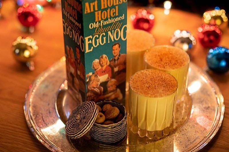 Arthouse Hotel New York City eggnog