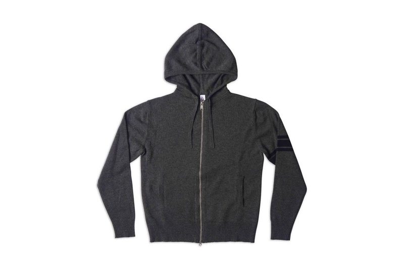 Birdwell Beach Britches Three-Stripe Merino Blend Hoodie