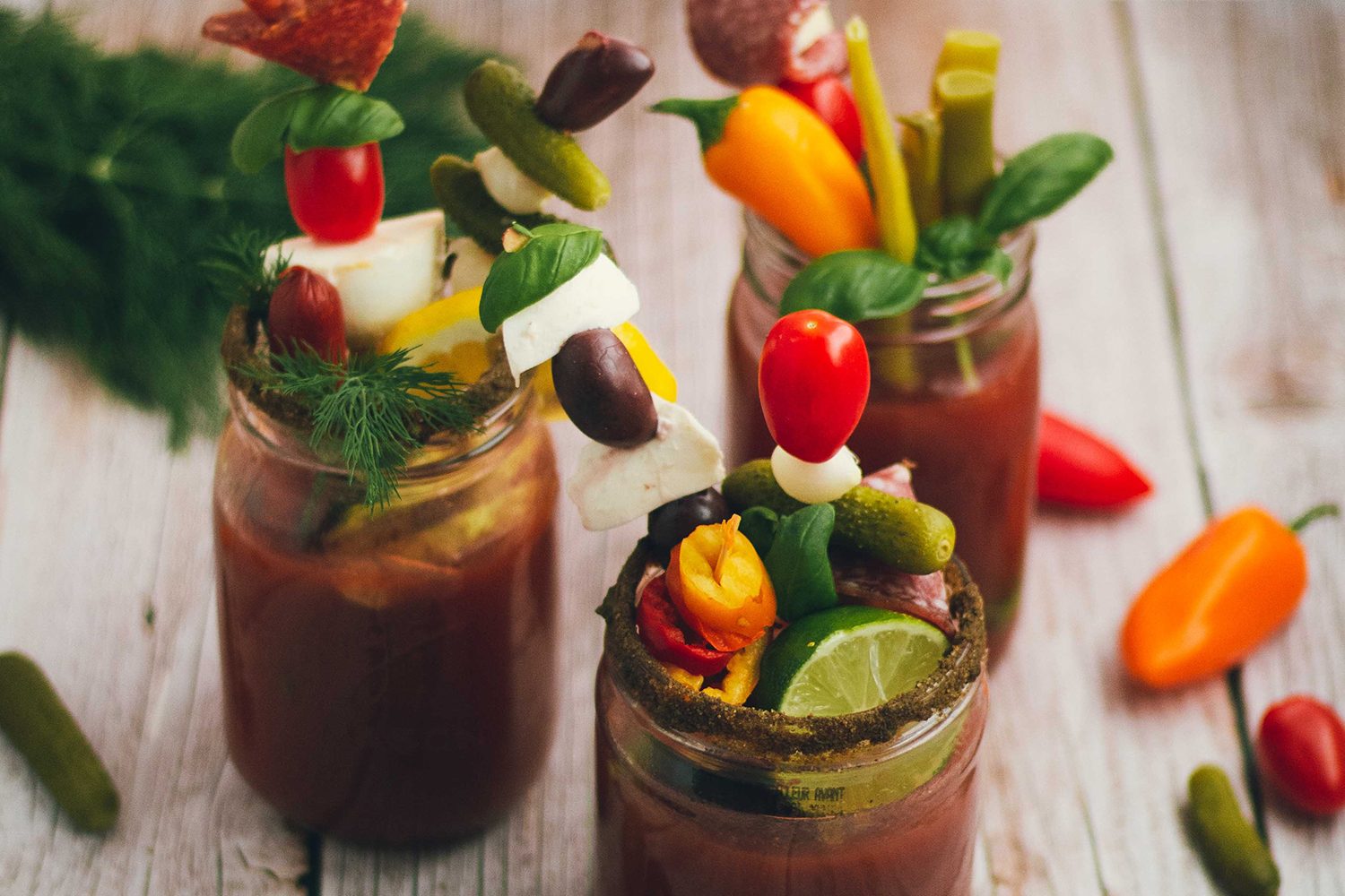 bloody mary garnish