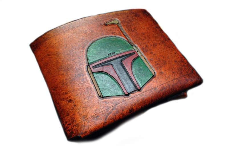Boba Fett Leather Wallet