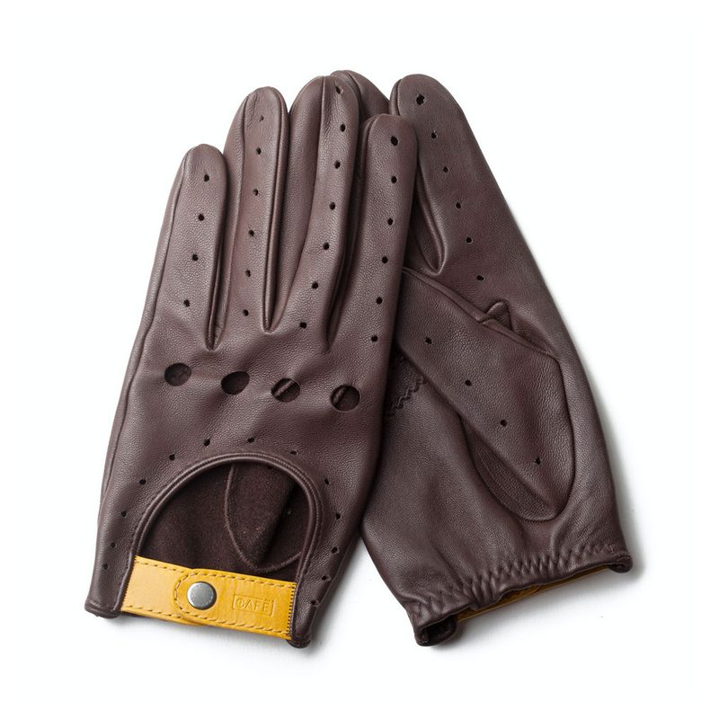 Café Leather Triton Driving Gloves