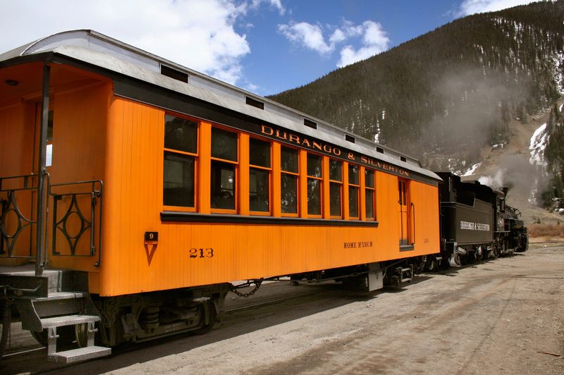 the Train From Durango To Silverton