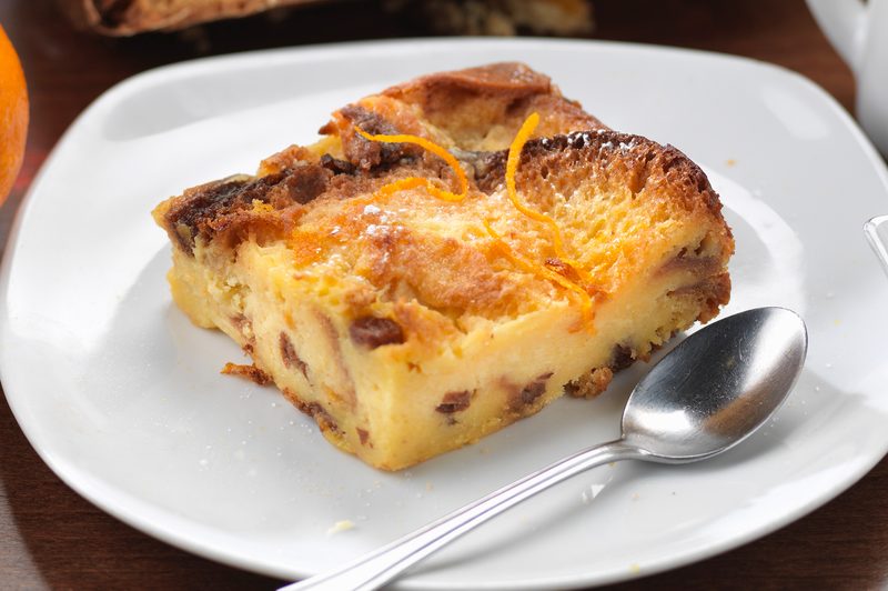 fruitcake bread pudding