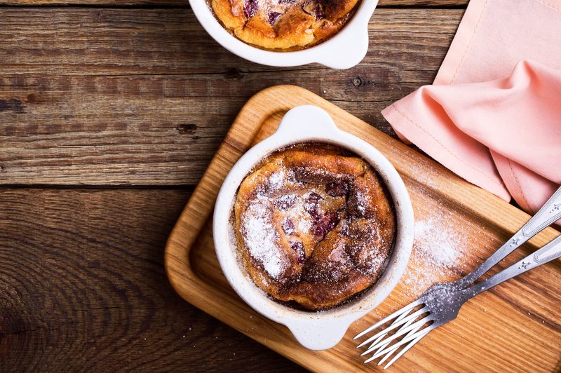 fruitcake souffle
