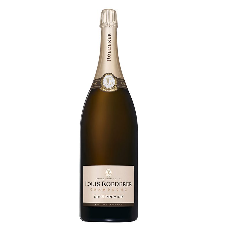 A bottle of Louis Roederer Brut Premier.