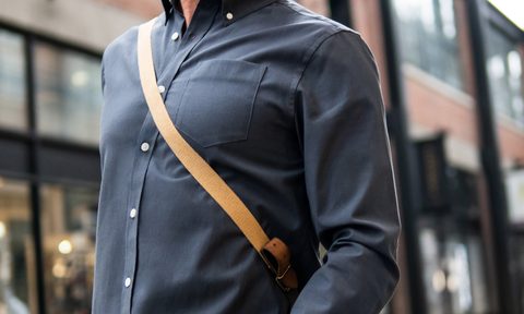 unbound merino button down shirt
