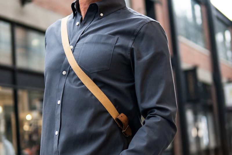 unbound merino button down shirt