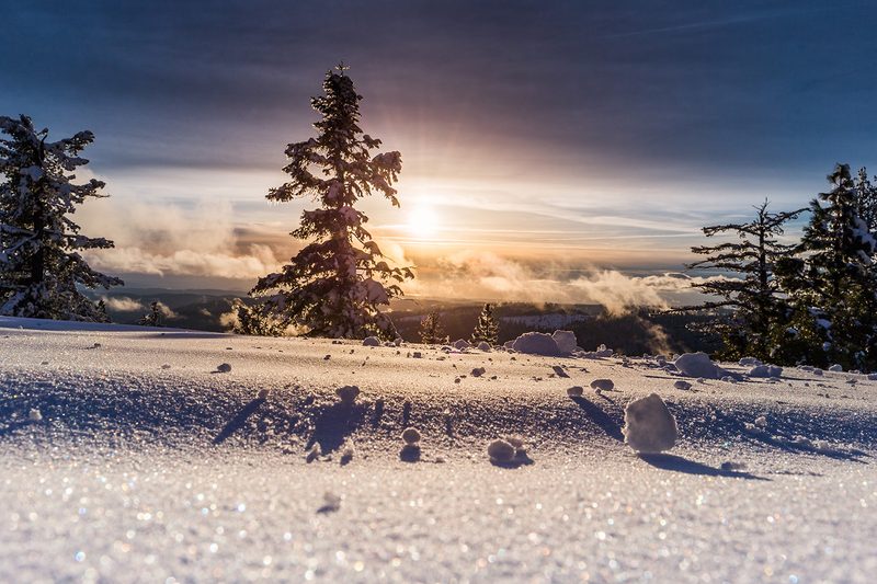 winter sunrise