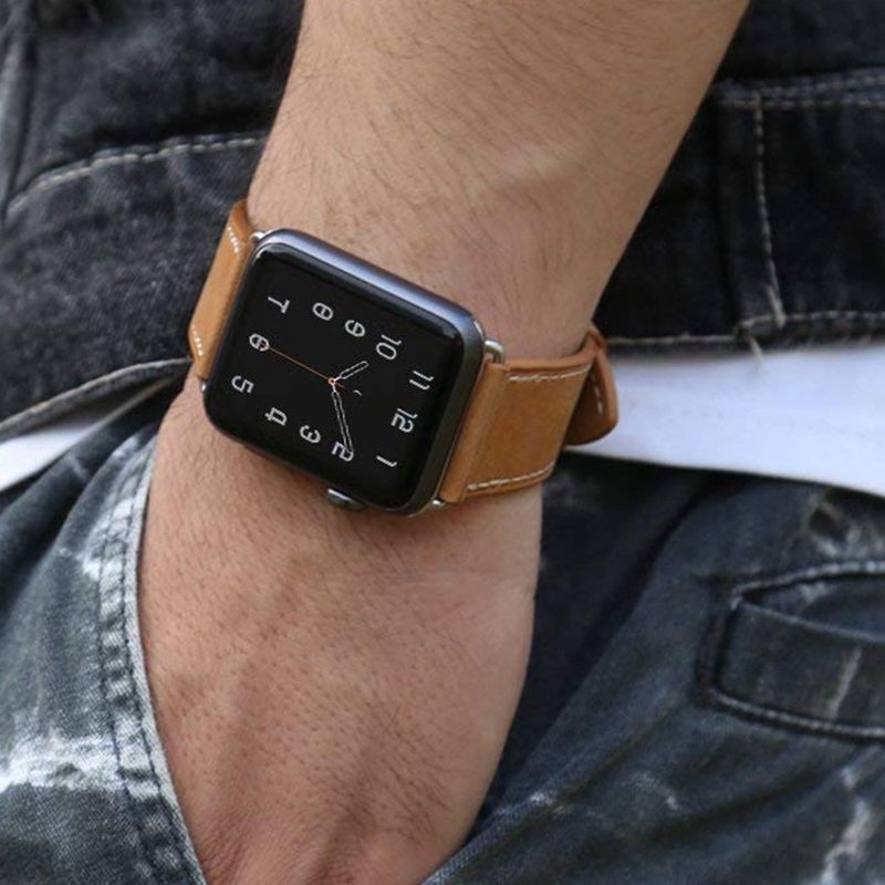 Close-up of an Apple Watch