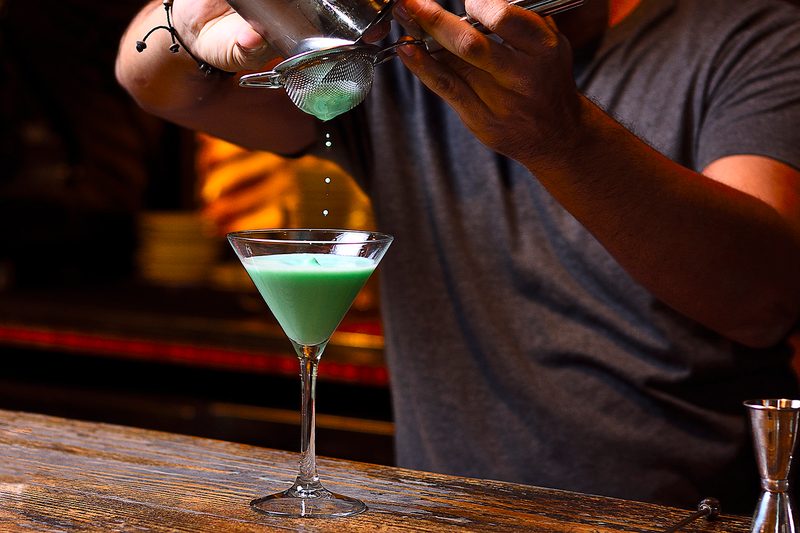 grasshopper cocktail drink