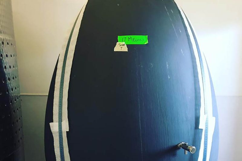 Helioterra Wines cement egg