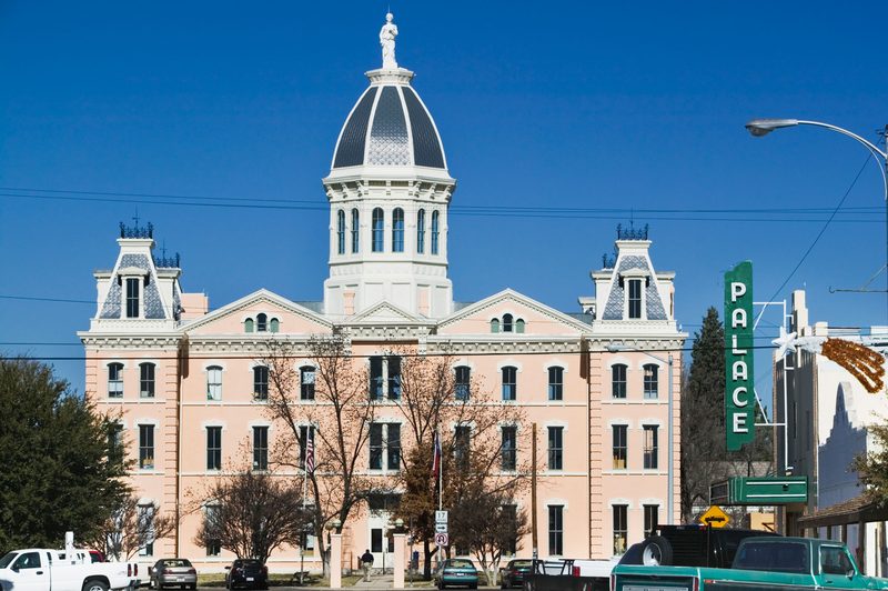 Persidio County Courthouse, Marfa, Texas