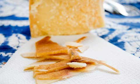 Parmesan rinds cheese