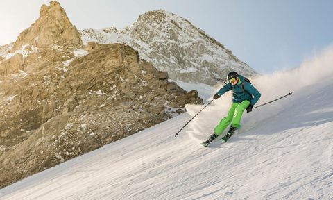 ski downhill mountain