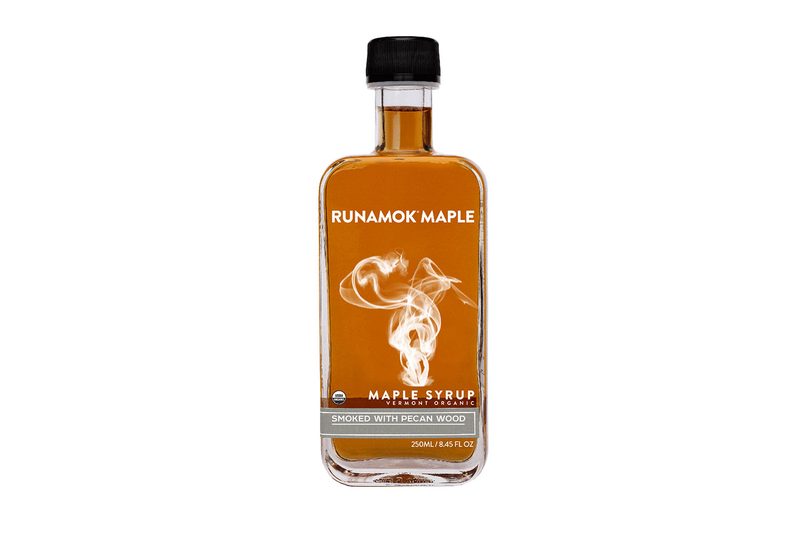 Smoked with Pecan Wood Maple Syrup