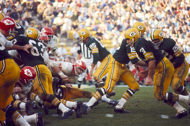 Super Bowl I Kansas City Chiefs vs Green Bay Packers 1967